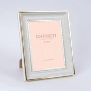 ΚΟΡΝΙΖΑ (15x20) ΠΛΑΣΤΙΚΗ ΓΚΡΙ - ΧΡΥΣΗ|756-12126
