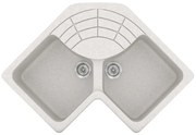 Sanitec Classic 310 Metallic Ice Νεροχύτης