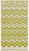 LINO ΠΕΤΣΕΤΑ ΘΑΛΑΣΣΗΣ ZIGZAGE LGREY-GREEN 86X160