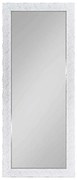 Καθρέπτης Τοίχου Amy 1220297 70x170cm White-Silver  Mirrors &amp; More Πλαστικό, Γυαλί