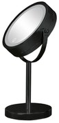 Καθρέπτης Επιτραπέζιος Με Φως Bright 5887 15x12x29,5cm 926 Black Kleine Wolke Metal, Glass