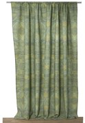 Κουρτίνα Mel Με Τρέσα Green Anna Riska 140X270cm 100% Βαμβάκι