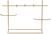 Βάση Κοσμημάτων 498HFT1207 31x13x29cm Gold Aberto Design Μέταλλο