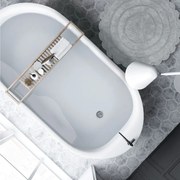 Ταπέτο Μπάνιου 0632 Grey Das Home 60X60 100% Cotton