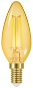 Λαμπτήρας Led Filament Amber Dimmable B35  E14 Κεράκι 4,8w 2000K 300lm Ø35xH98mm Enjoy EL825903