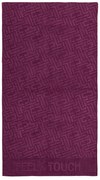 Πετσέτα Θαλάσσης (90x170) Feel &amp; Touch Icon Aubergine
