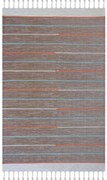 Χαλί Ribella 600 Χειροποιήτο Brown New Plan 160X230cm