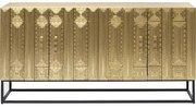 Μπουφές Marrakesh Χρυσός 160x40x80εκ - Χρυσό
