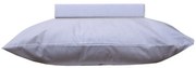 Σεντόνια 951 Με Λάστιχο (Σετ 3τμχ) Grey Viopros Μονό 100x225cm 100% Βαμβάκι
