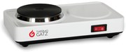 Thermogatz GS 450 Επιτραπέζια Εστία Εμαγιέ Μονή Λευκή