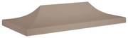 vidaXL Κάλυμμα Τέντας Εκδηλώσεων Taupe 6 x 3 μ. 270 γρ/μ²