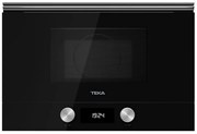 Teka ML 8220 BIS L BK Εντοιχιζόμενος Φούρνος Μικροκυμάτων 22lt Night River Black