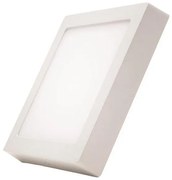 Πάνελ LED Slim Τετράγωνο 20W 4000K Αλουμίνιο Λευκό 145-68531 Eurolamp 145-68531 Λευκό