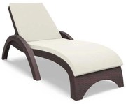 Μαξιλάρι Ξαπλώστρας Fiji White 53-0045 5x59x186cm Siesta