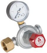 ΡΥΘΜΙΣΤΗΣ ΥΨΗΛΗΣ ΠΙΕΣΗΣ RECA 12kg Μανόμετρο Έξοδος 1/4” Θηλ.-01.110.256