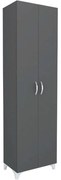 Παπουτσοθήκη - Ντουλάπα Lilly 0212566 49x32x178cm Anthracite Μελαμίνη