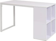 vidaXL Γραφείο Λευκό 120 x 60 x 75 εκ.