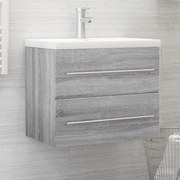 vidaXL Ντουλάπι Νιπτήρα Grey Sonoma 60x38,5x48 εκ. Επεξεργ. Ξύλο