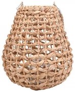 ΦΑΝΑΡΙ ΨΑΘΙΝΟ Fylliana Boho FL017 ΦΥΣΙΚΟ ΧΡΩΜΑ 24x28εκ 727-124-011