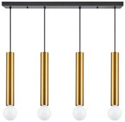 Φωτιστικό Οροφής  SE21-GM-5-4BL ADEPT TUBE GOLD MATT Gold Matt Pendant+ - 51W - 100W - 77-8684