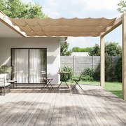 vidaXL Τέντα Κάθετη Taupe 60 x 420 εκ. από Ύφασμα Oxford