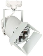 Σποτ Ράγας Με Πτερύγια VK/04071E/PAR30/W 12x25cm 1xE27 50W White VKLed