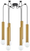 SE21-GM-5-BL6 ADEPT TUBE GOLD MATT Gold Matt Pendant+ HOMELIGHTING 77-8679