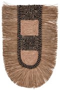 Διακοσμητικό τοίχου Baffen Inart seagrass σε φυσικό 46x68x8εκ 339-000038 339-000038 Καφέ