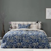 Σεντόνια Μονά (Σετ) Kocoon Anelka Blue Μπλε ΧΩΡΙΣ ΛΑΣΤΙΧΟ 160x270