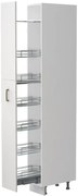 Επιδαπέδιο ντουλάπι ψηλό Tahoma K23-30-1KZ-Λευκό ματ - 30.00Χ60.00Χ235.00cm