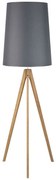 Φωτιστικό Δαπέδου Walz 5046 1xΕ27 15W Φ60cm 175cm Grey TK Lighting