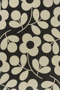 Χαλί Stem Sprig Monochrome 463905 Black-White Orla Kiely 140X200cm