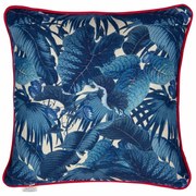 Μαξιλάρι Διακοσμητικό (Με Γέμιση) Paradeisos Lc40113 50X50Cm Blue-Red Mindthegap 50Χ50 Feather
