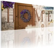 Πίνακας - Heather wreath 120x40