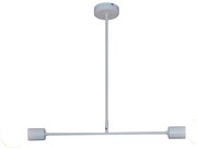 Φωτιστικό Οροφής  HL-3525-2 RODNEY WHITE PENDANT - 51W - 100W - 77-3807