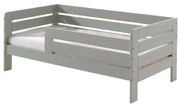 Νηπιακό κρεβάτι  Toddler σε στυλ καναπέ - Horizontal , σε γκρι χρώμα
