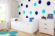 Καναπές Κρεβάτι Homnes με  3 Συρτάρια  White  90x200cm  BC60017 BabyCute