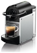 De&#039;Longhi Pixie EN124 Καφετιέρα για Κάψουλες Nespresso Πίεσης 19bar Silver