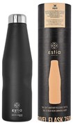 ESTIA ΘΕΡΜΟΣ TRAVEL FLASK SAVE THE AEGEAN 750ml MIDNIGHT BLACK