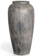 Βάζο Spoleto 0800025 40x40x80cm Grey Soulworks Τσιμέντο