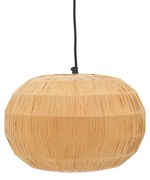 Intrahome Φωτιστικό οροφής Ozelia intrahome καφέ press papier-μέταλλο Φ33x122εκ | SKU: INTRAPA-428111124