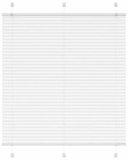 Πλισέ περσίδα Λευκό 115x100 cm Πλάτος υφάσματος 114,4 cm 4015486