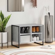 vidaXL Ντουλάπα Παπουτσιών Γκρίζο Σονομα 60 x 35 x 44 εκ.