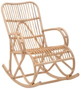 Intrahome Κουνιστή πολυθρόνα Cormeny Intrahome rattan σε φυσική απόχρωση 108x71x103εκ | SKU: INTRAPA-455111115