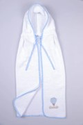 ΚΑΠΑ bebe ΑΕΡΟΣΤΑΤΟ 03 75X85 ΛΕΥΚΟ/ΣΙΕΛ Cotton 100% - DIMcol
