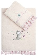 Πετσέτες Παιδικές Baby Love (Σετ 2τμχ) Pink Nima Σετ Πετσέτες 70x140cm 100% Βαμβάκι
