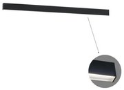 Γραμμικό Οροφής L1420 3000K Μαύρο Microprismatic Ciba 3916-01142-3-B-M-N Viokef-3916-01142-3-B-M-N-Μαύρο 3916-01142-3-B-M-N
