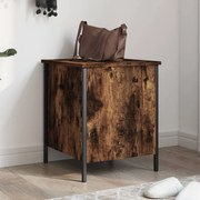 Παγκάκι Αποθήκευσης Καπνιστή Δρυς 40x42,5x50 εκ. από Επεξ. Ξύλο 839010