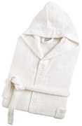 Μπουρνούζι Makis Tselios Helmi White Λευκό