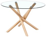 HOUSTON TABLE OAK 120 (160) X80 DIOMMI HOUSTONDD120 DIOMMI-80-1862